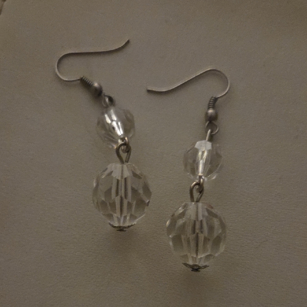 Vintage Crystal Earrings